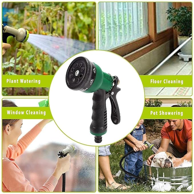 🔥 8 Modes Spraying Water Spray Gun Nozzle @ Never Before Price Just Rs 499/- 🔥