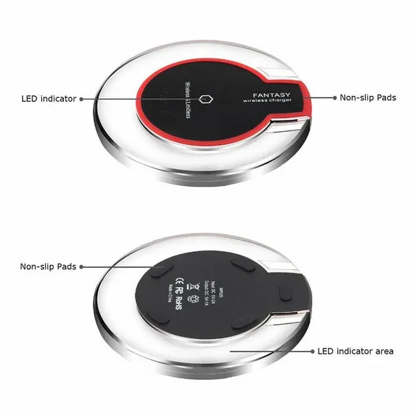 ⚡ Charge Like a Pro! Fantasy Wireless Charger @ Just ₹499/-