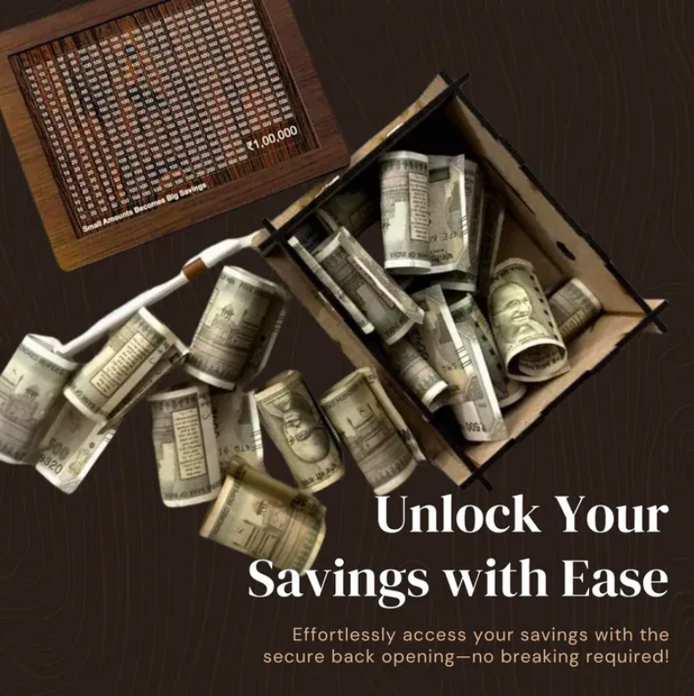 Piggy Bank for Kids & Adults, Savings One Lakh Challenge Box @ just Rs.599/-