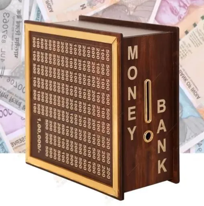 Piggy Bank for Kids & Adults, Savings One Lakh Challenge Box @ just Rs.599/-