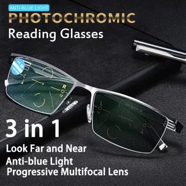 🔥 Anti-blue Progressive Far And Near Dual-Use Reading Glasses @ Just Rs. 499/- 🔥