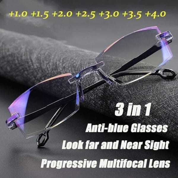 🔥 Anti-blue Progressive Far And Near Dual-Use Reading Glasses @ Just Rs. 499/- 🔥
