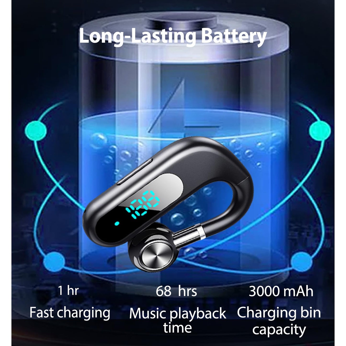 Smart Display Wireless Bluetooth Earbud @ Just ₹499/-