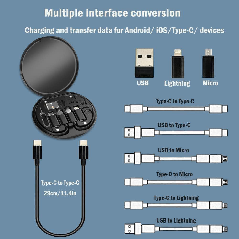 Wireless Bluetooth Earbud M10 With Multifunctional Data Cable Set @ Just Rs.699/-