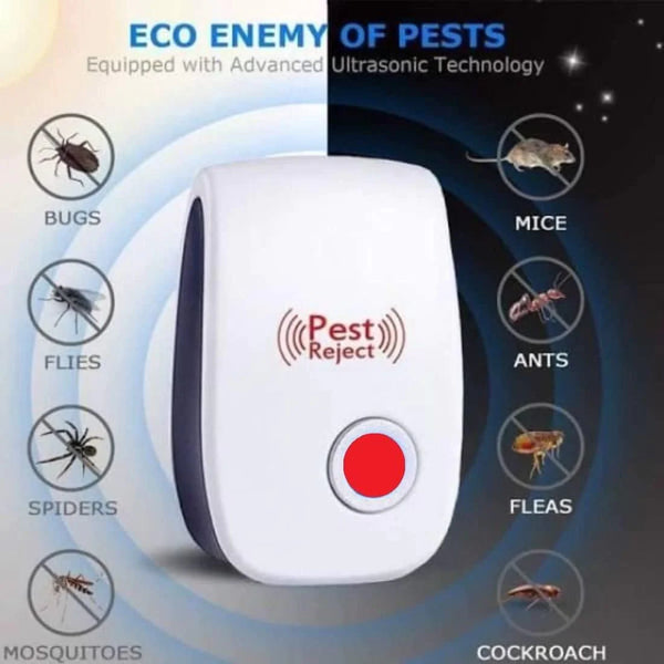 😍👉Ultrasonic Pest Repeller 🎊🔥BUY 1 GET 1 FREE TODAY🔥