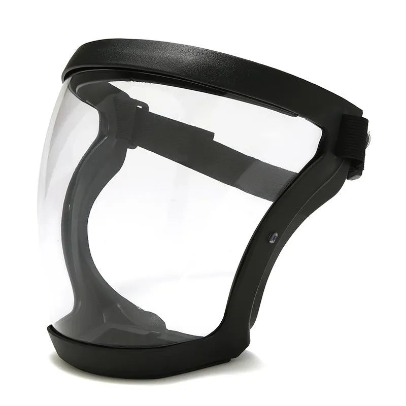 🛡️ Stay Safe in Style: Transparent Full Face Shield + Anti-Fog Safety Glasses @ ₹499