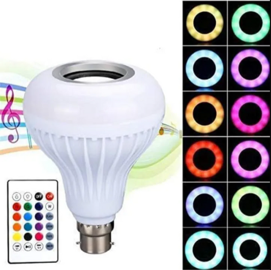 Color Changing LED Bulb with Bluetooth Speaker & Remote @ Just Rs.599/-