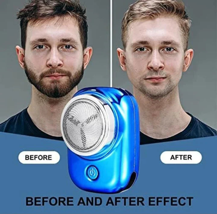 Unisex Rechargeable Mini Electric Pocket Size Shaver @Just Rs. 499/- Easy One-Button Use for Travel