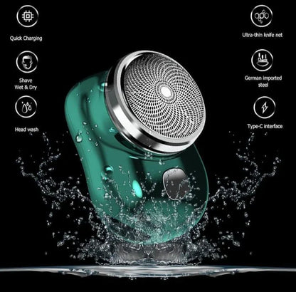 Unisex Rechargeable Mini Electric Pocket Size Shaver @Just Rs. 499/- Easy One-Button Use for Travel